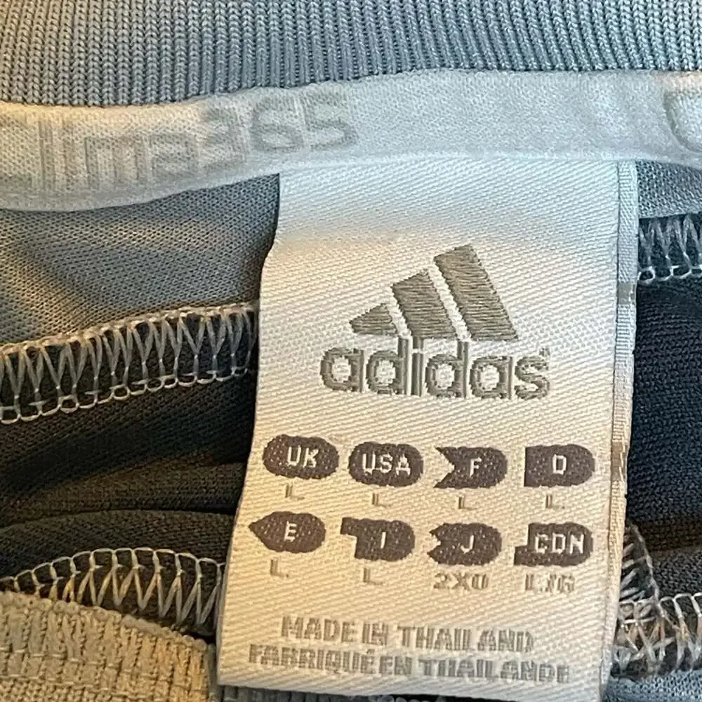 Vintage Adidas Clima365‎ Padded Goalkeeper Jersey Grey Size L